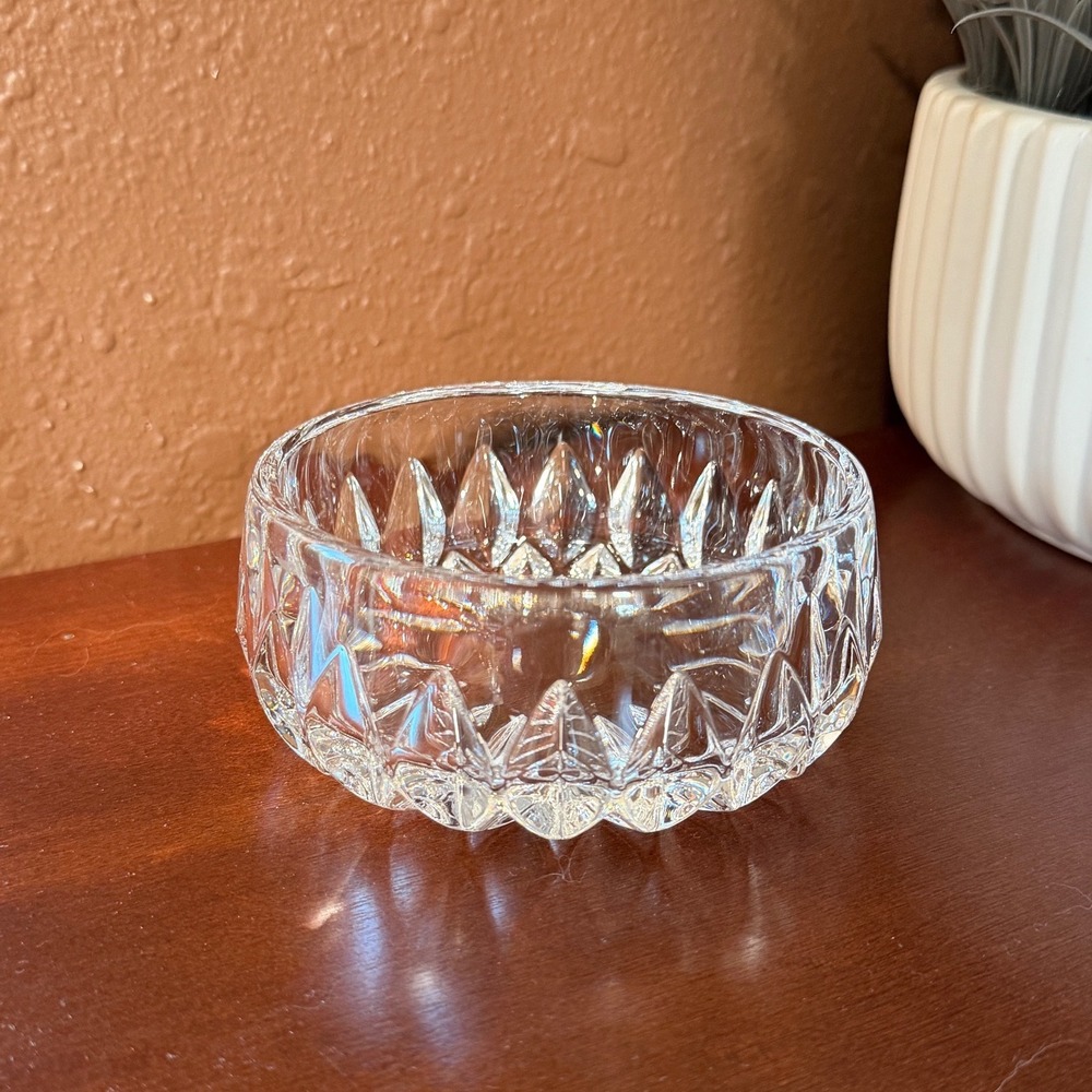 Vintage Gorham Althea Pattern Candy/Nut Full Lead Crystal 4" Dish